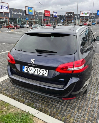 Peugeot 308 cena 33900 przebieg: 197500, rok produkcji 2015 z Bielawa małe 56